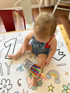 PERSONALIZED Coloring Cloth