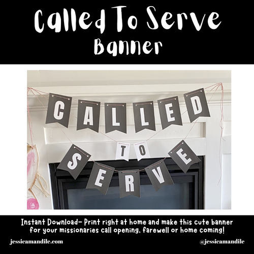 Called To Serve Banner