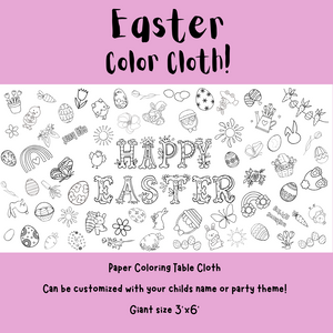 Easter Coloring Cloth