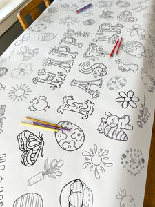 Easter Coloring Cloth