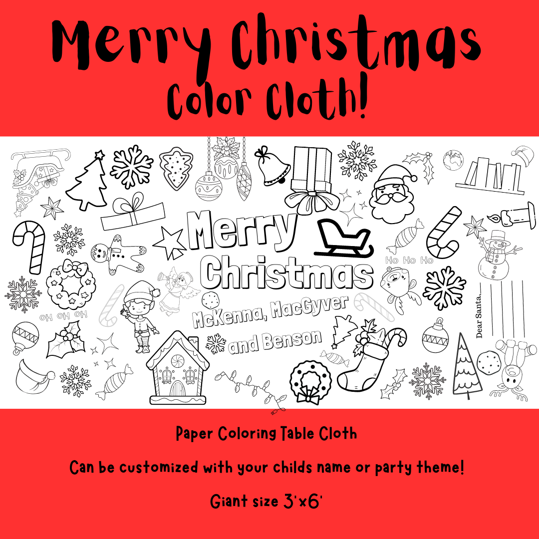 Merry Christmas Coloring Cloth – Jessica Mandile merry-christmas-coloring-cloth-jessica-mandile