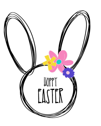 Hoppy Easter-Instant Download