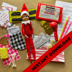 **Instant Download** Elf on the Shelf Kit- 24 ideas for each night, plus 3 bonus ideas