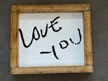 Load image into Gallery viewer, Personalized Handwritten Sign 5x7