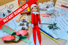 Load image into Gallery viewer, **Instant Download** Elf on the Shelf Kit- 24 ideas for each night, plus 3 bonus ideas