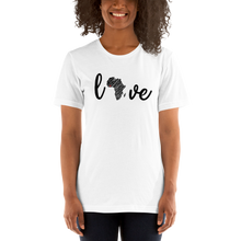 Load image into Gallery viewer, Love Africa- Bella Canvas T-shirt Unisex