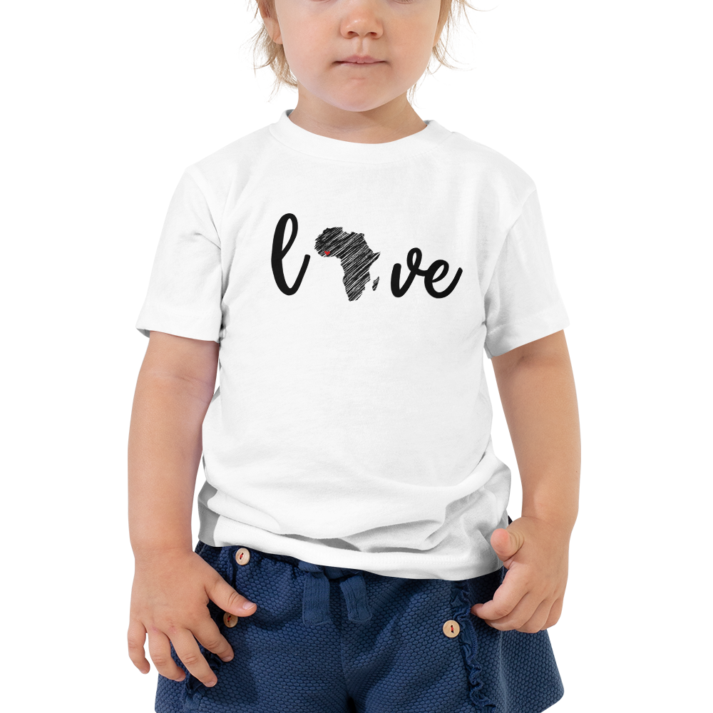 Love Africa- Toddler Short Sleeve Tee