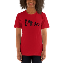 Load image into Gallery viewer, Love Africa- Bella Canvas T-shirt Unisex