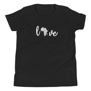 Love Africa- Youth Short Sleeve T-Shirt