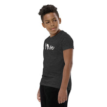 Load image into Gallery viewer, Love Africa- Youth Short Sleeve T-Shirt